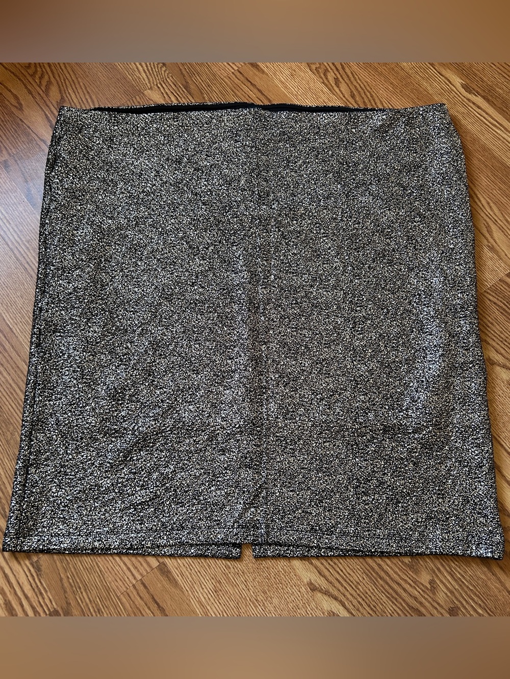 Torrid gunmetal metallic skirt